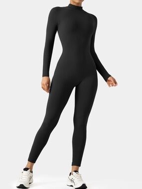Long Sleeve Jumpsuit Leotard One Piece